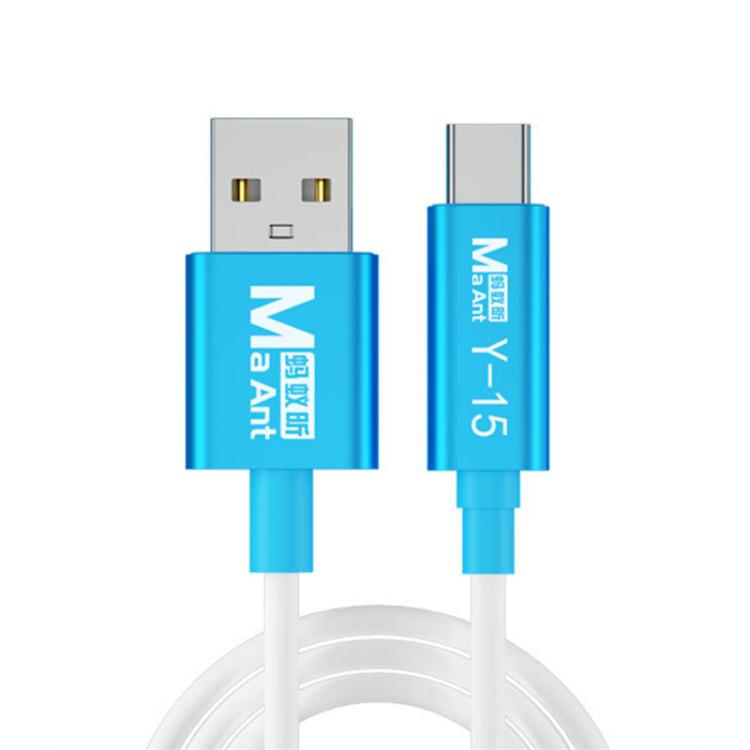 Câble de transmission de données de recharge MaAnt Y-15 USB vers Type-C pour iPhone/iPad, MaAnt Y-15