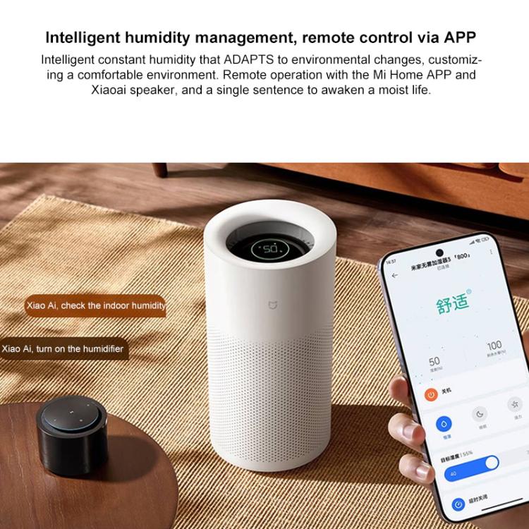 Humidificateur sans brouillard Xiaomi Mijia 6L 3, Humidificateur sans brouillard 6L 3