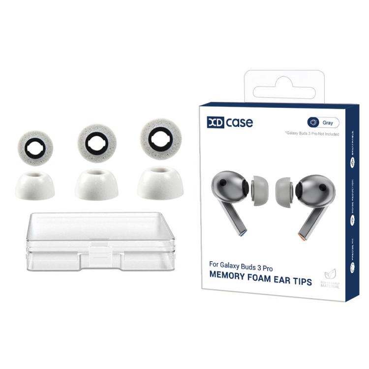 XDcase 3 Pairs Replacement Memory Foam Ear Tips, S/M/L Size, 3 Pairs S/M/L Size