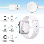 xDfind pour Apple Watch support de chargement en silicone et ensemble de chargeur USB, Silicone+USB (blanc), Silicone+USB (noir)