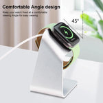 xDfind Support de chargement en alliage d'aluminium pour Apple Watch et ensemble de chargeurs Type-C, alliage d'aluminium+Type-C