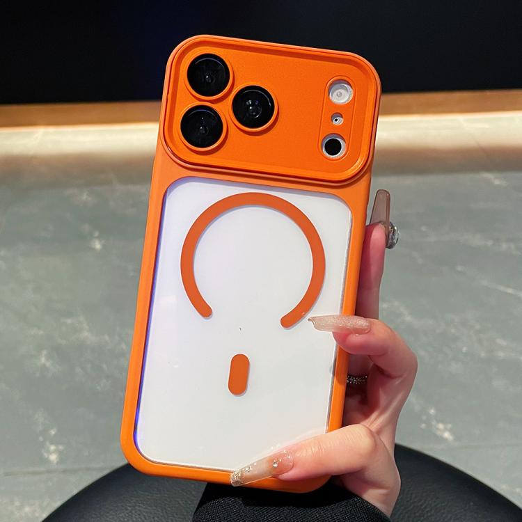 Étui de téléphone transparent magnétique à couverture complète avec caméra électroplaquée, Pour iPhone 17 Pro Max, Pour iPhone 17 Pro
