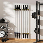 Support mural robuste pour haltères, rangement d'équipement de fitness pour garage/salle de sport, FS-23195