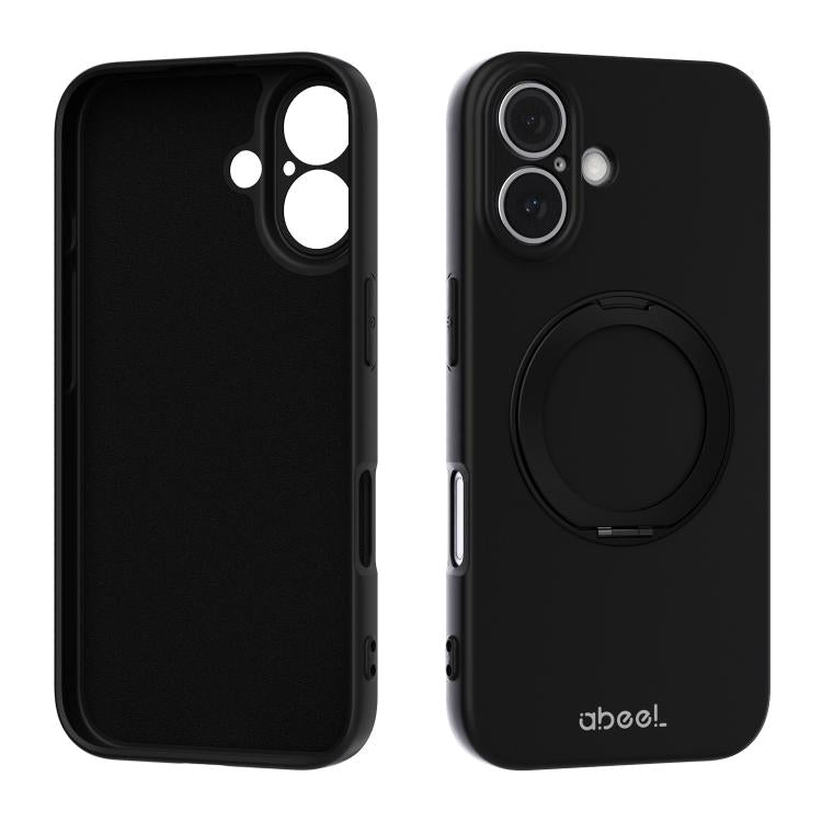 Coque de téléphone magnétique en silicone liquide ABEEL, agréable au toucher, avec support, pour iPhone 17 Pro Max, pour iPhone 17 Pro, pour iPhone 17, pour iPhone 16 Pro Max, pour iPhone 16 Pro, pour iPhone 16