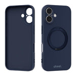 Coque de téléphone magnétique en silicone liquide ABEEL, agréable au toucher, avec support, pour iPhone 17 Pro Max, pour iPhone 17 Pro, pour iPhone 17, pour iPhone 16 Pro Max, pour iPhone 16 Pro, pour iPhone 16