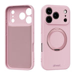 Coque de téléphone magnétique en silicone liquide ABEEL, agréable au toucher, avec support, pour iPhone 17 Pro Max, pour iPhone 17 Pro, pour iPhone 17, pour iPhone 16 Pro Max, pour iPhone 16 Pro, pour iPhone 16