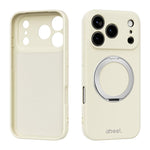 Coque de téléphone magnétique en silicone liquide ABEEL, agréable au toucher, avec support, pour iPhone 17 Pro Max, pour iPhone 17 Pro, pour iPhone 17, pour iPhone 16 Pro Max, pour iPhone 16 Pro, pour iPhone 16