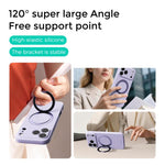 Coque de téléphone magnétique en silicone liquide ABEEL, agréable au toucher, avec support, pour iPhone 17 Pro Max, pour iPhone 17 Pro, pour iPhone 17, pour iPhone 16 Pro Max, pour iPhone 16 Pro, pour iPhone 16