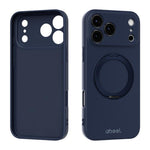 Coque de téléphone magnétique en silicone liquide ABEEL, agréable au toucher, avec support, pour iPhone 17 Pro Max, pour iPhone 17 Pro, pour iPhone 17, pour iPhone 16 Pro Max, pour iPhone 16 Pro, pour iPhone 16