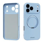 Coque de téléphone magnétique en silicone liquide ABEEL, agréable au toucher, avec support, pour iPhone 17 Pro Max, pour iPhone 17 Pro, pour iPhone 17, pour iPhone 16 Pro Max, pour iPhone 16 Pro, pour iPhone 16