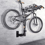 Support de vélo mural robuste en métal en forme de T pour rangement, dispositif de raccordement, FS-2473