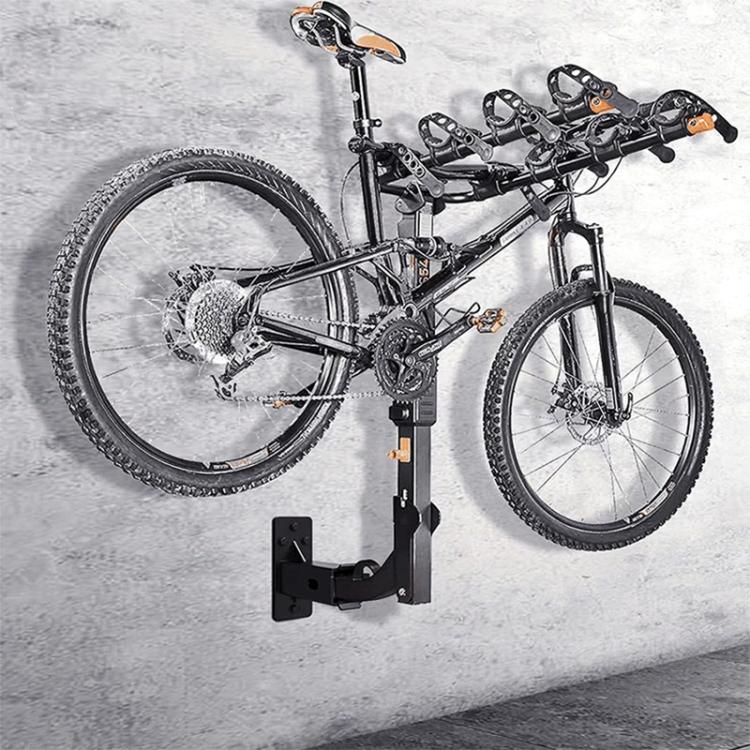 Support de vélo mural robuste en métal en forme de T pour rangement, dispositif de raccordement, FS-2473