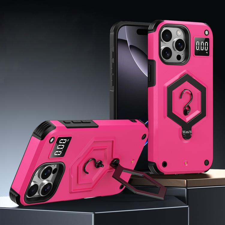 Coque de téléphone à balance avec support magnétique Hexagon Armor, pour iPhone 16, pour iPhone 15 Pro Max, pour iPhone 15 Pro, pour iPhone 15 Plus, pour iPhone 15, pour iPhone 14 Plus