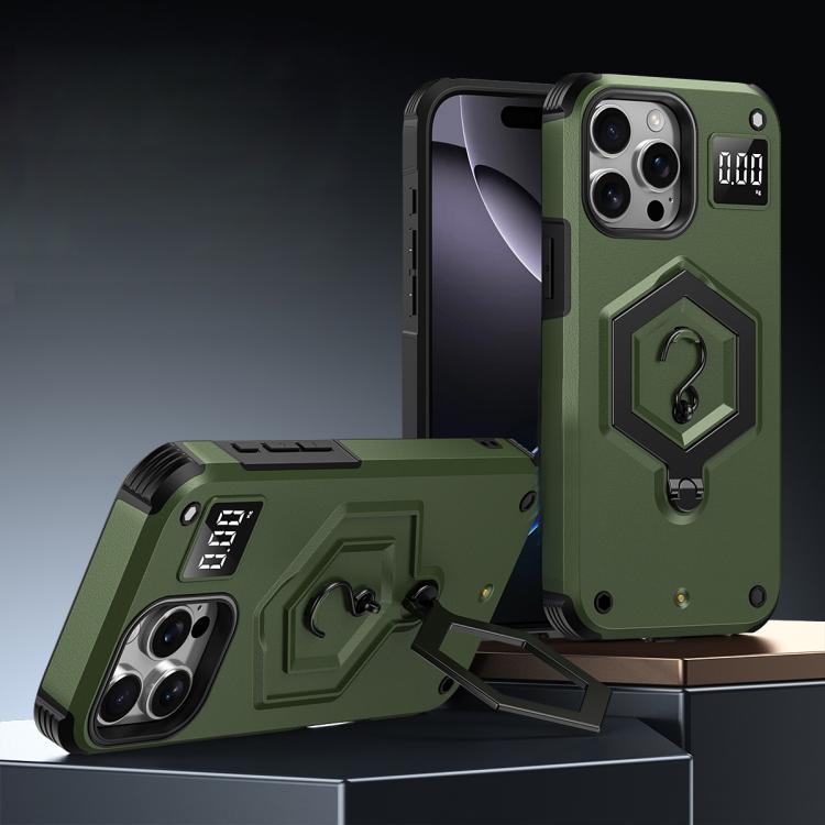 Coque de téléphone à balance avec support magnétique Hexagon Armor, pour iPhone 16, pour iPhone 15 Pro Max, pour iPhone 15 Pro, pour iPhone 15 Plus, pour iPhone 15, pour iPhone 14 Plus