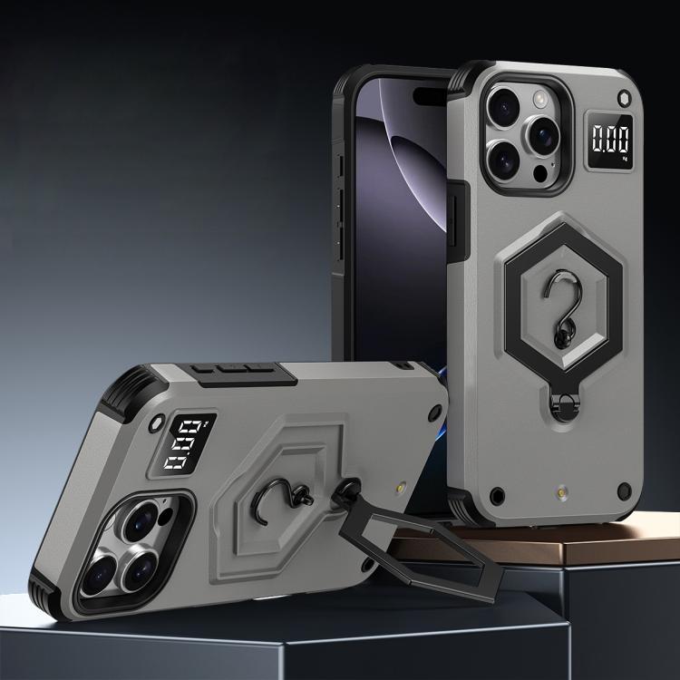 Coque de téléphone à balance avec support magnétique Hexagon Armor, pour iPhone 16, pour iPhone 15 Pro Max, pour iPhone 15 Pro, pour iPhone 15 Plus, pour iPhone 15, pour iPhone 14 Plus
