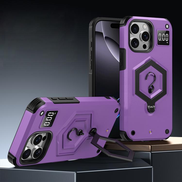Coque de téléphone à balance avec support magnétique Hexagon Armor, pour iPhone 16, pour iPhone 15 Pro Max, pour iPhone 15 Pro, pour iPhone 15 Plus, pour iPhone 15, pour iPhone 14 Plus