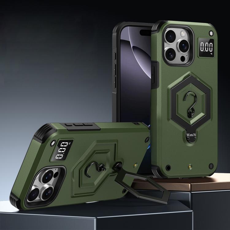 Coque de téléphone à balance avec support magnétique Hexagon Armor, pour iPhone 16, pour iPhone 15 Pro Max, pour iPhone 15 Pro, pour iPhone 15 Plus, pour iPhone 15, pour iPhone 14 Plus