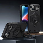 Coque de téléphone à balance avec support magnétique Hexagon Armor, pour iPhone 16, pour iPhone 15 Pro Max, pour iPhone 15 Pro, pour iPhone 15 Plus, pour iPhone 15, pour iPhone 14 Plus
