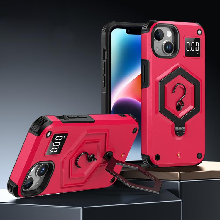 Coque de téléphone à balance avec support magnétique Hexagon Armor, pour iPhone 16, pour iPhone 15 Pro Max, pour iPhone 15 Pro, pour iPhone 15 Plus, pour iPhone 15, pour iPhone 14 Plus