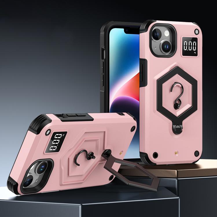 Coque de téléphone à balance avec support magnétique Hexagon Armor, pour iPhone 16, pour iPhone 15 Pro Max, pour iPhone 15 Pro, pour iPhone 15 Plus, pour iPhone 15, pour iPhone 14 Plus