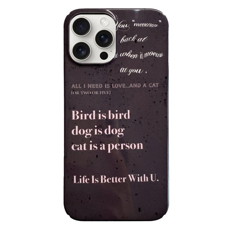 Coque de téléphone PC à motif peint, pour iPhone 17 Pro