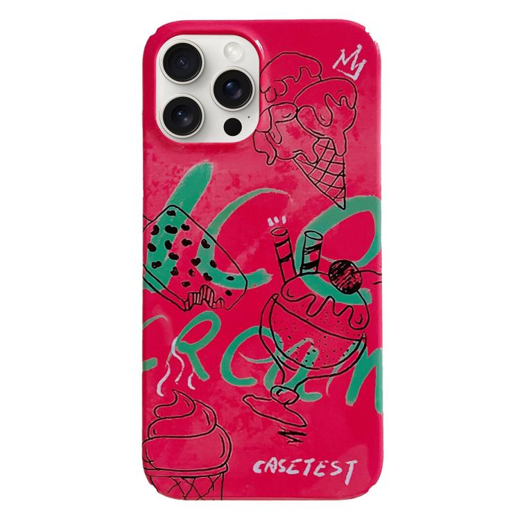 Coque de téléphone PC à motif peint, pour iPhone 17 Pro