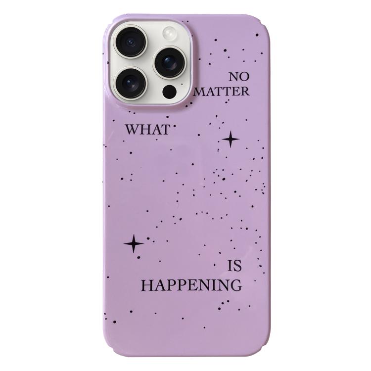 Painted Pattern PC Phone Case, For iPhone 17 Pro