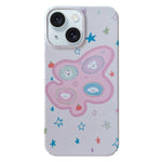 Painted Pattern PC Phone Case, For iPhone 17