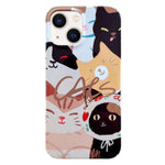 Coque de téléphone PC à motifs peints, Pour iPhone 16 Plus