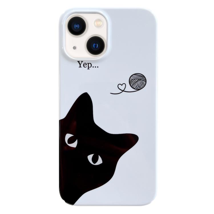 Coque de téléphone PC à motifs peints, Pour iPhone 16 Plus