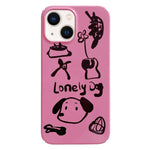 Coque de téléphone PC à motifs peints, Pour iPhone 16 Plus