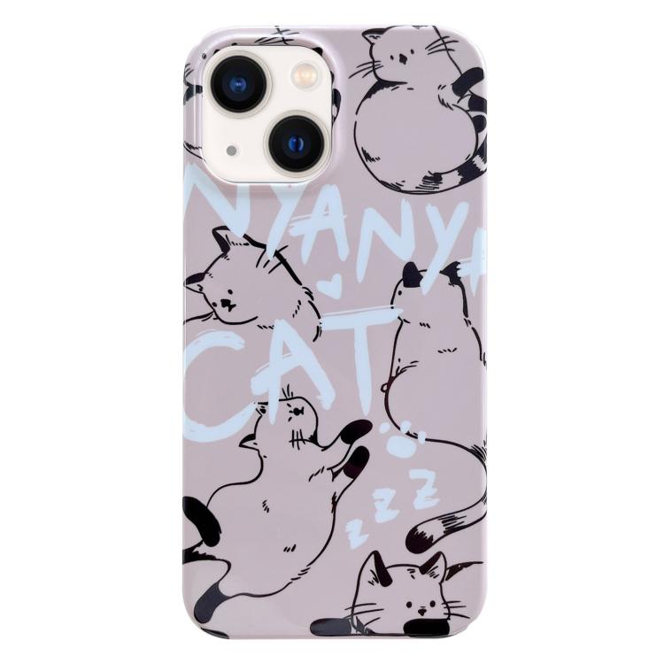 Coque de téléphone PC à motifs peints, Pour iPhone 16 Plus