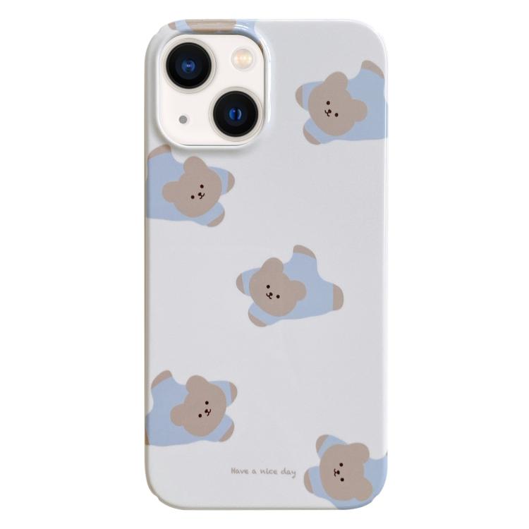 Coque de téléphone PC à motifs peints, Pour iPhone 16 Plus