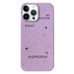 Painted Pattern PC Phone Case, For iPhone 16 Pro