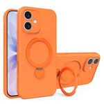 Coque de téléphone en silicone liquide MagSafe, pour iPhone 17 Pro Max, pour iPhone 17 Pro, pour iPhone 17, pour iPhone Air