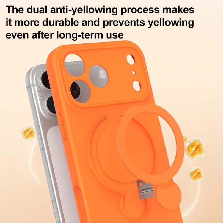 Coque de téléphone en silicone liquide MagSafe, pour iPhone 17 Pro Max, pour iPhone 17 Pro, pour iPhone 17, pour iPhone Air