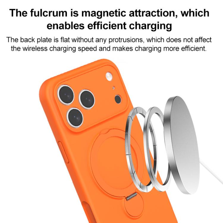 Coque de téléphone en silicone liquide MagSafe, pour iPhone 17 Pro Max, pour iPhone 17 Pro, pour iPhone 17, pour iPhone Air