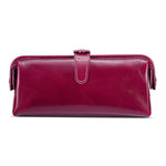 Trousse de toilette et de maquillage en cuir huilé