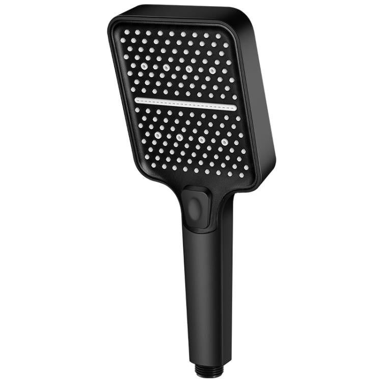 Pommeau de douche carré grande taille, portable et pressurisée, avec 3 réglages réglables