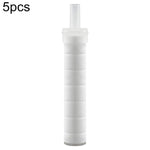 Lot de 5 Cartouches Filtrantes en Coton PP pour Pomme de Douche, Embellit la Peau, 16,5 x 2,6cm