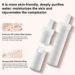 Lot de 5 Cartouches Filtrantes en Coton PP pour Pomme de Douche, Embellit la Peau, 16,5 x 2,6cm