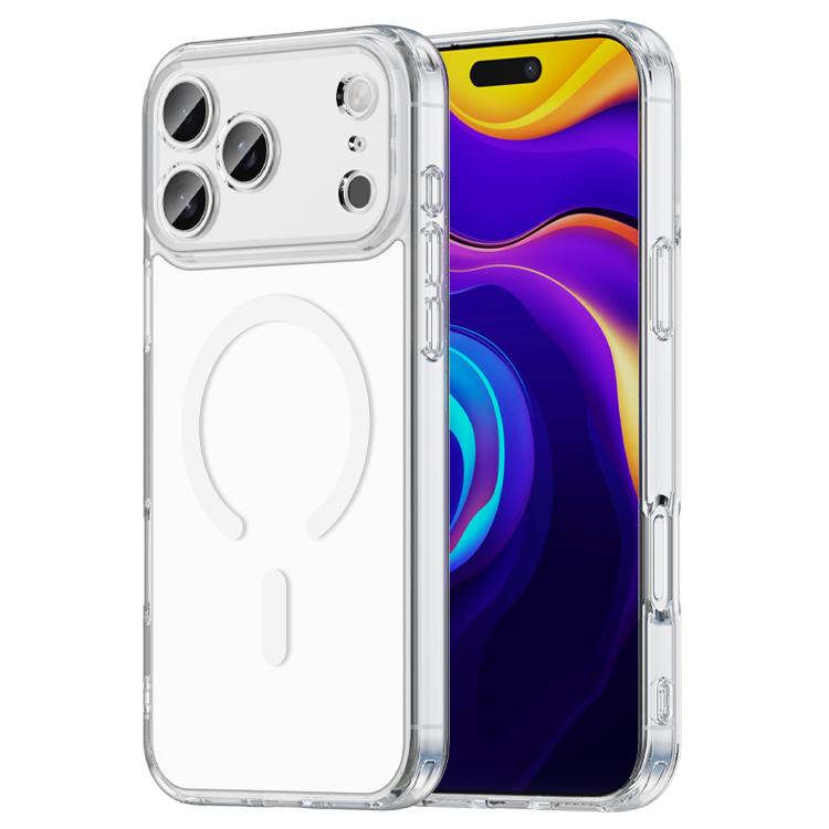 Coque de téléphone MagSafe antichoc en TPU hybride PC avec coussin d'air, pour iPhone 17e / 16e, pour iPhone 17 Pro Max, pour iPhone 17 Pro, pour iPhone 17, pour iPhone Air, pour iPhone 16 Pro