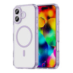 Coque de téléphone MagSafe antichoc en TPU hybride PC avec coussin d'air, pour iPhone 17e / 16e, pour iPhone 17 Pro Max, pour iPhone 17 Pro, pour iPhone 17, pour iPhone Air, pour iPhone 16 Pro