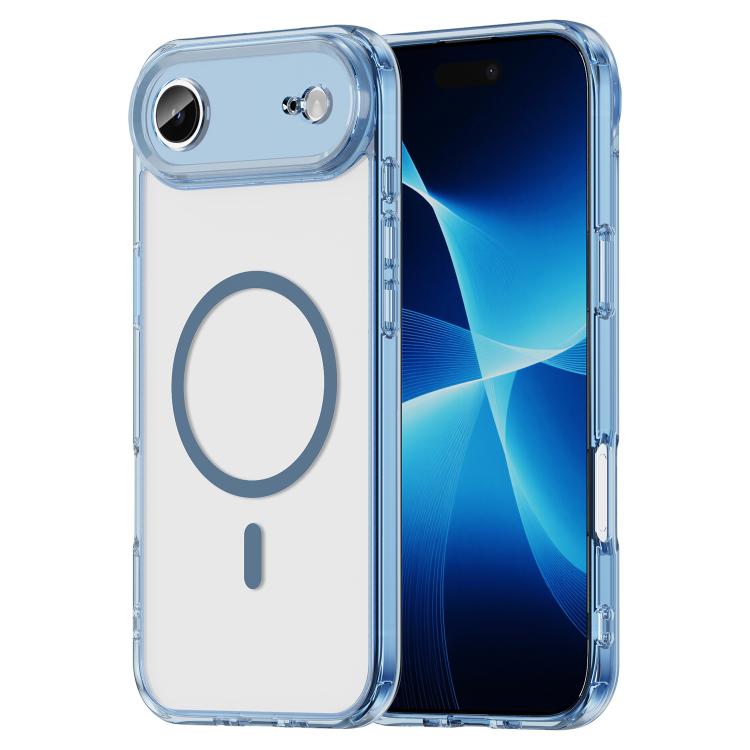 Coque de téléphone MagSafe antichoc en TPU hybride PC avec coussin d'air, pour iPhone 17e / 16e, pour iPhone 17 Pro Max, pour iPhone 17 Pro, pour iPhone 17, pour iPhone Air, pour iPhone 16 Pro