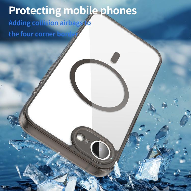 Coque de téléphone MagSafe antichoc en TPU hybride PC avec coussin d'air, pour iPhone 17e / 16e, pour iPhone 17 Pro Max, pour iPhone 17 Pro, pour iPhone 17, pour iPhone Air, pour iPhone 16 Pro