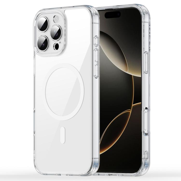 Coque de téléphone MagSafe antichoc en TPU hybride PC avec coussin d'air, pour iPhone 17e / 16e, pour iPhone 17 Pro Max, pour iPhone 17 Pro, pour iPhone 17, pour iPhone Air, pour iPhone 16 Pro