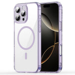 Coque de téléphone MagSafe antichoc en TPU hybride PC avec coussin d'air, pour iPhone 17e / 16e, pour iPhone 17 Pro Max, pour iPhone 17 Pro, pour iPhone 17, pour iPhone Air, pour iPhone 16 Pro