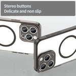 Coque de téléphone antichoc MagSafe en TPU hybride PC, pour iPhone 15