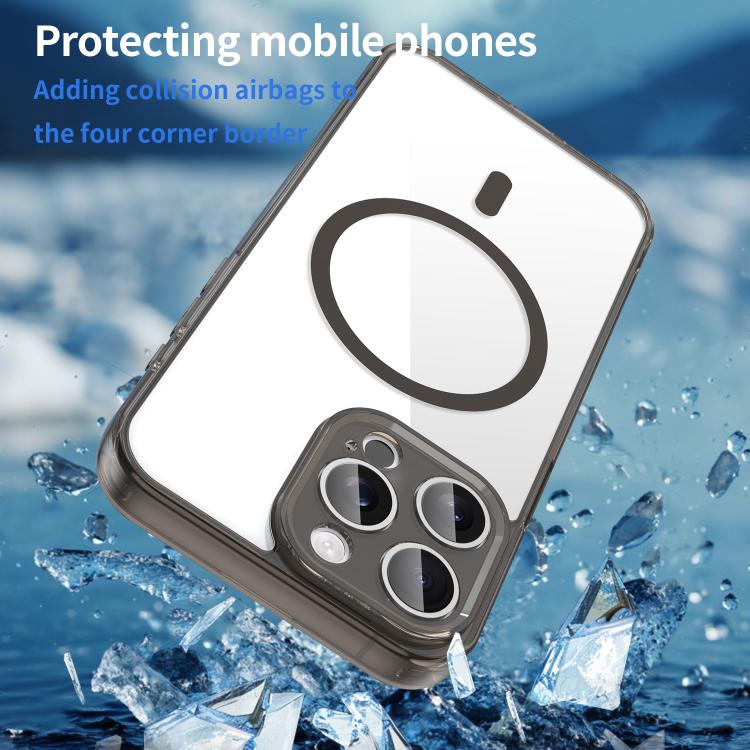 Coque de téléphone antichoc MagSafe en TPU hybride PC, pour iPhone 15