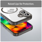 Coque de téléphone MagSafe antichoc en TPU hybride PC avec coussin d'air, pour iPhone 17e / 16e, pour iPhone 17 Pro Max, pour iPhone 17 Pro, pour iPhone 17, pour iPhone Air, pour iPhone 16 Pro